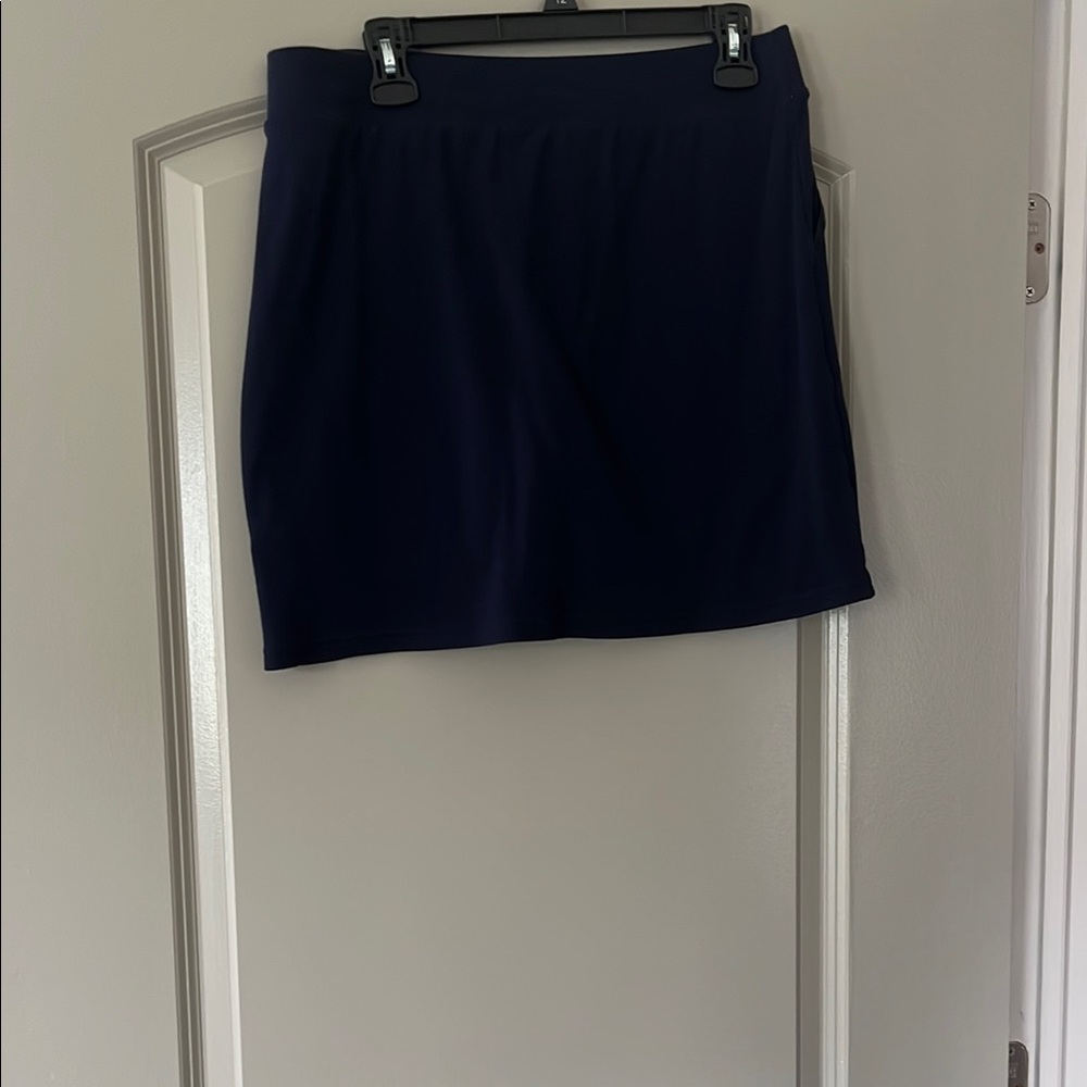 Classic Navy Blue Women's Skirt